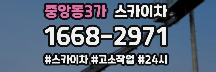 중앙동3가 스카이차
