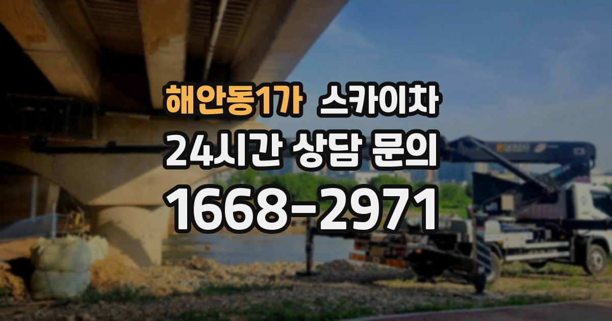 해안동1가 스카이차