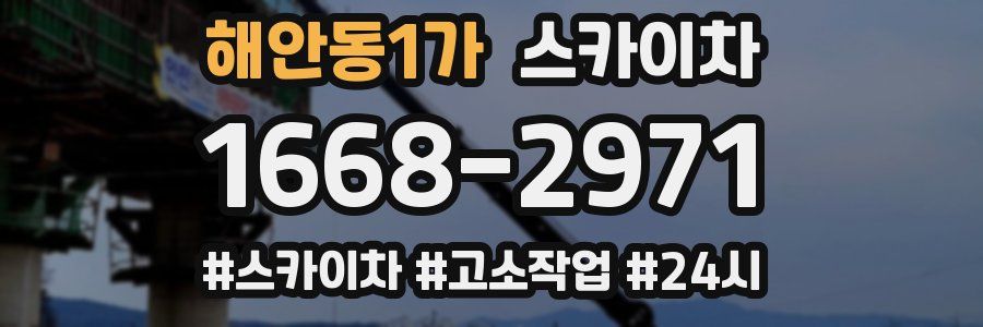 해안동1가 스카이차