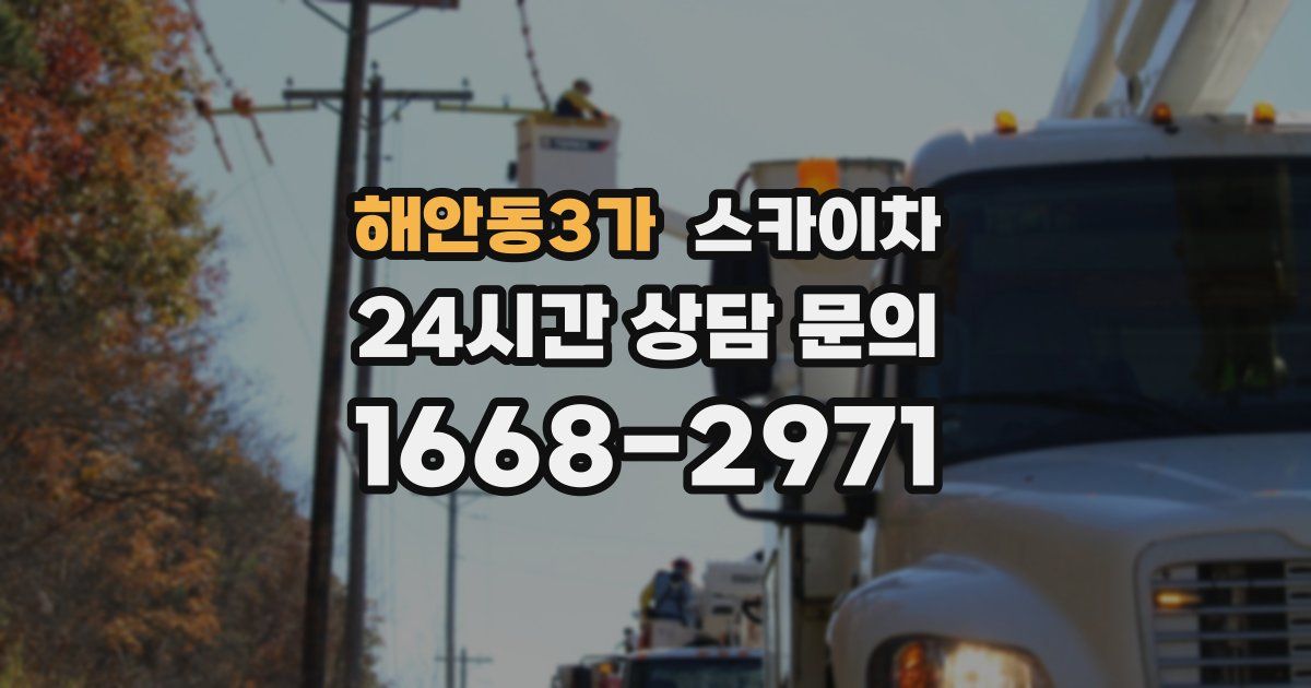 해안동3가 스카이차