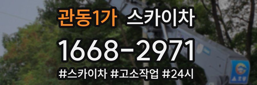 관동1가 스카이차