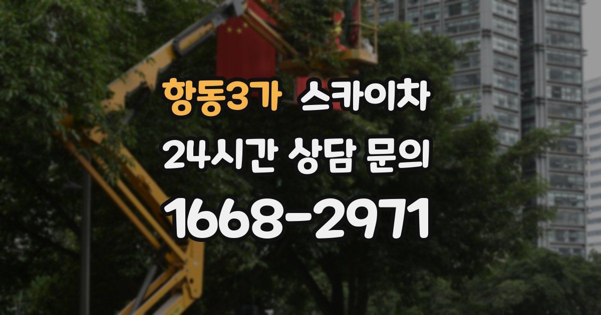 항동3가 스카이차