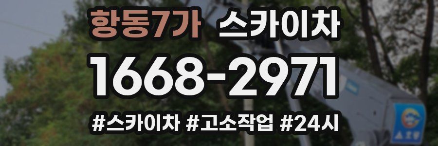 항동7가 스카이차
