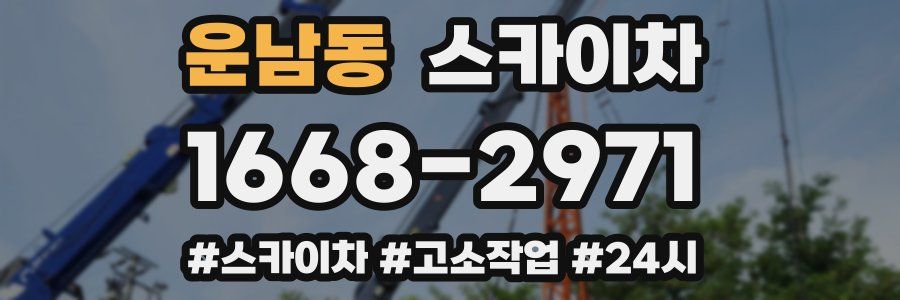 운남동 스카이차