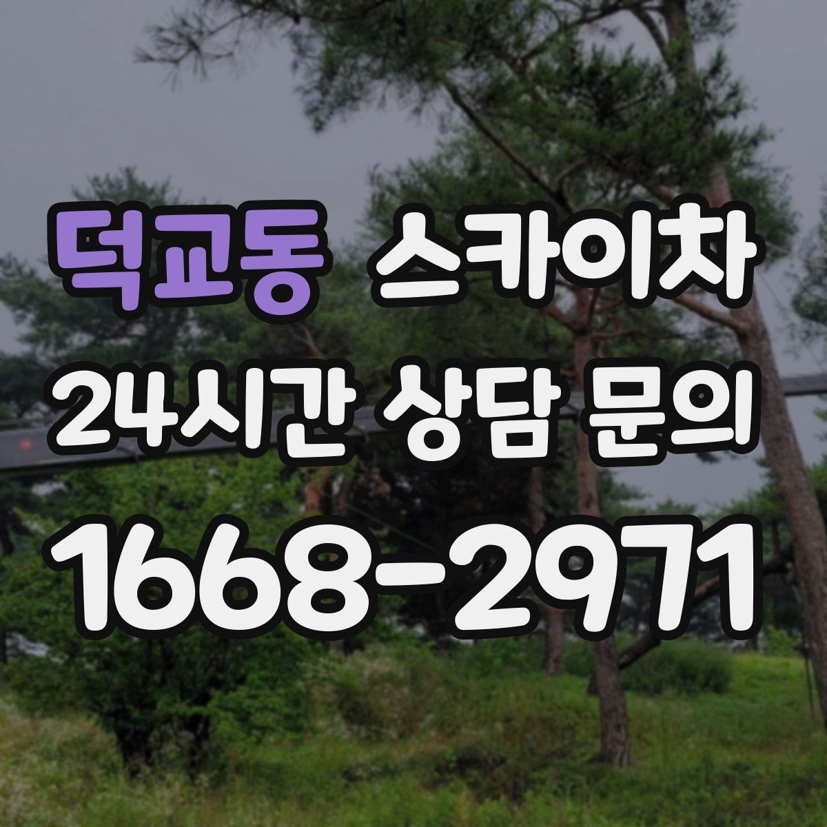 덕교동 스카이차