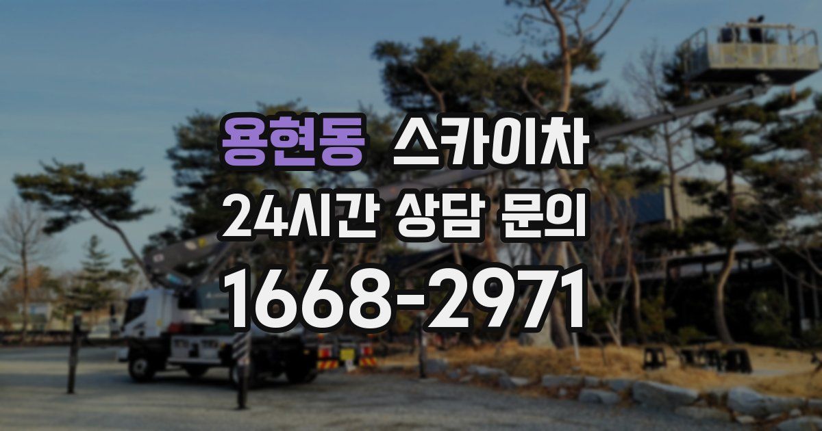 용현동 스카이차