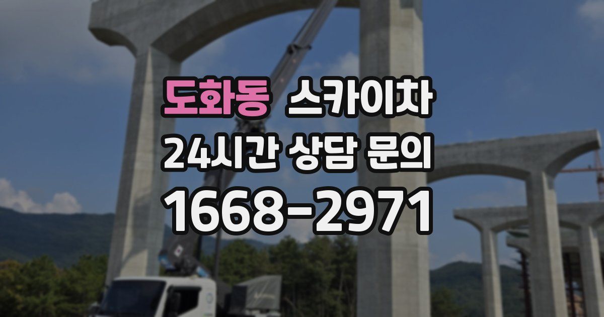 도화동 스카이차