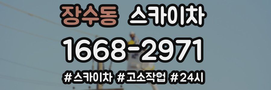 장수동 스카이차