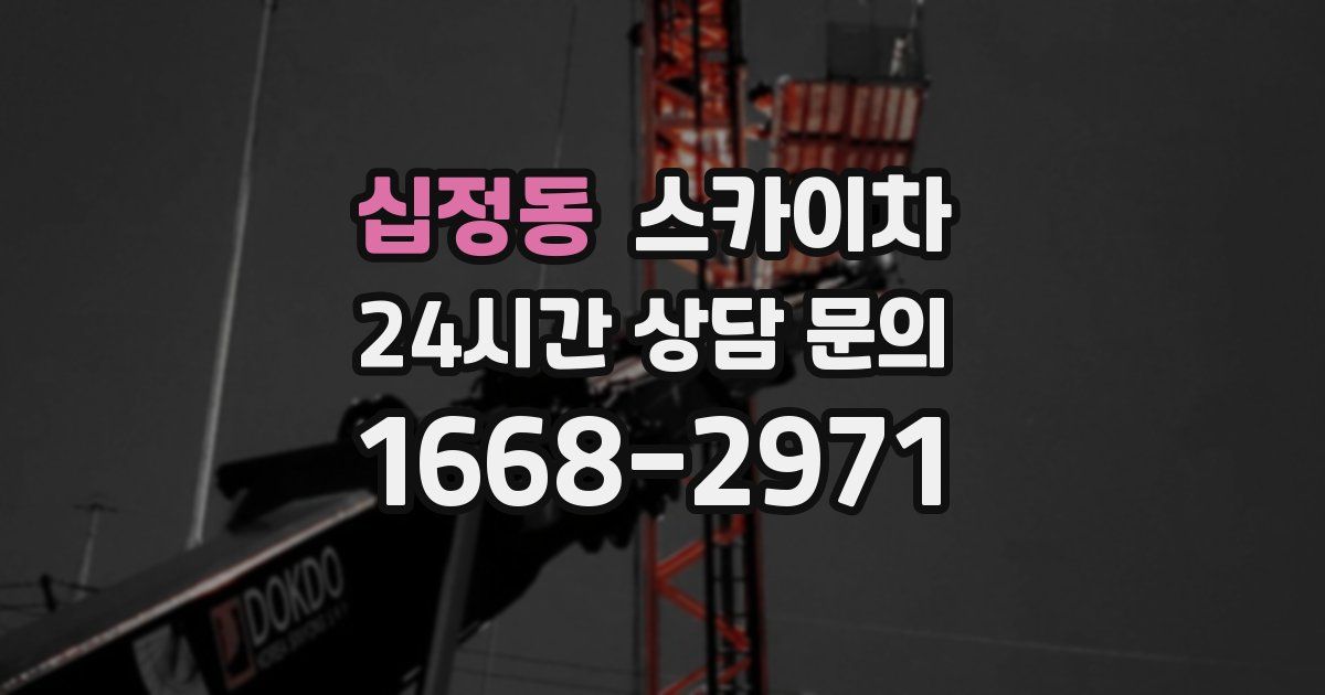 십정동 스카이차