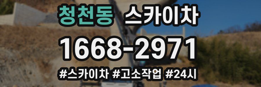 청천동 스카이차