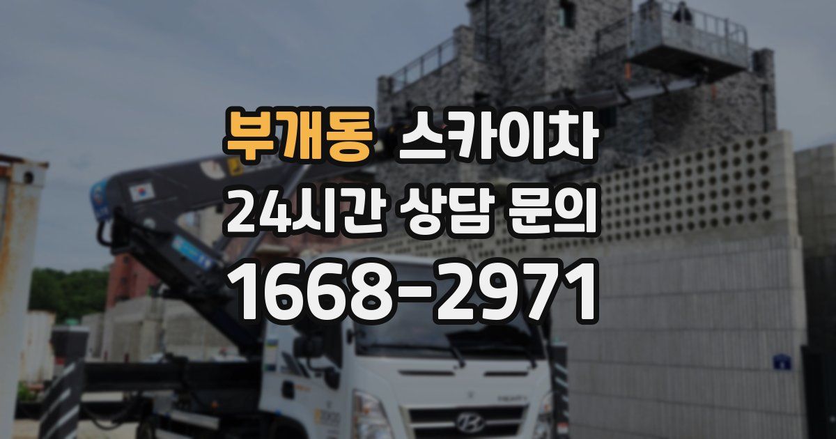 부개동 스카이차