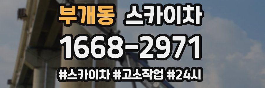 부개동 스카이차