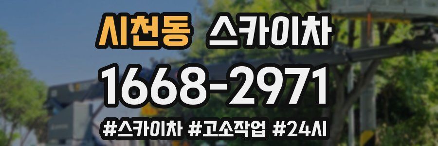 시천동 스카이차