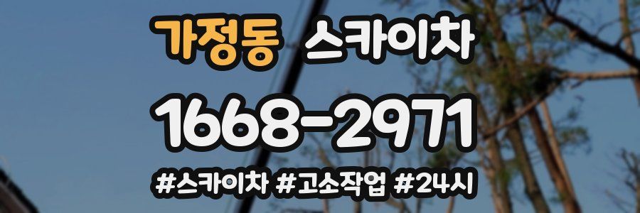 가정동 스카이차