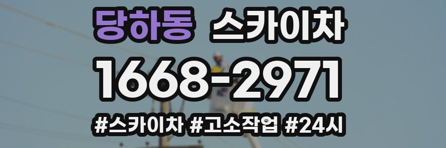 당하동 스카이차