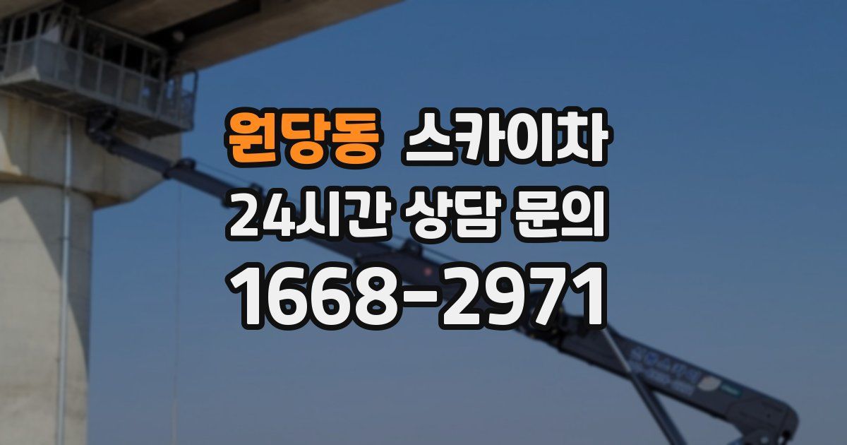 원당동 스카이차