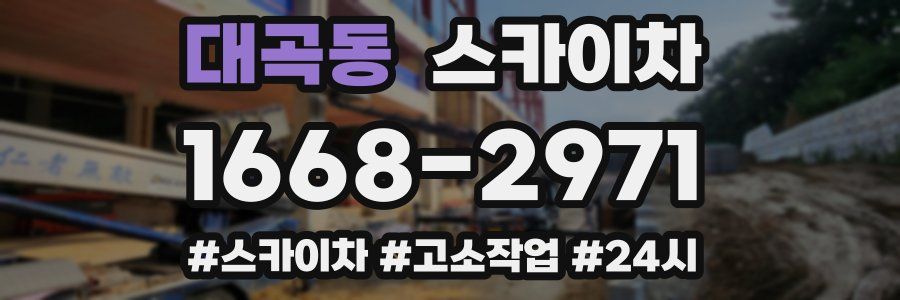 대곡동 스카이차