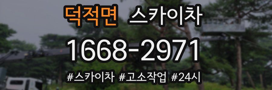 덕적면 스카이차