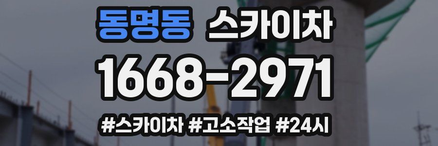 동명동 스카이차