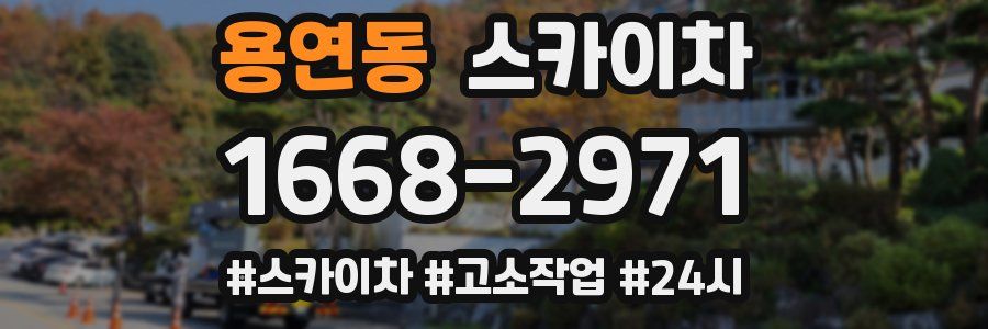 용연동 스카이차