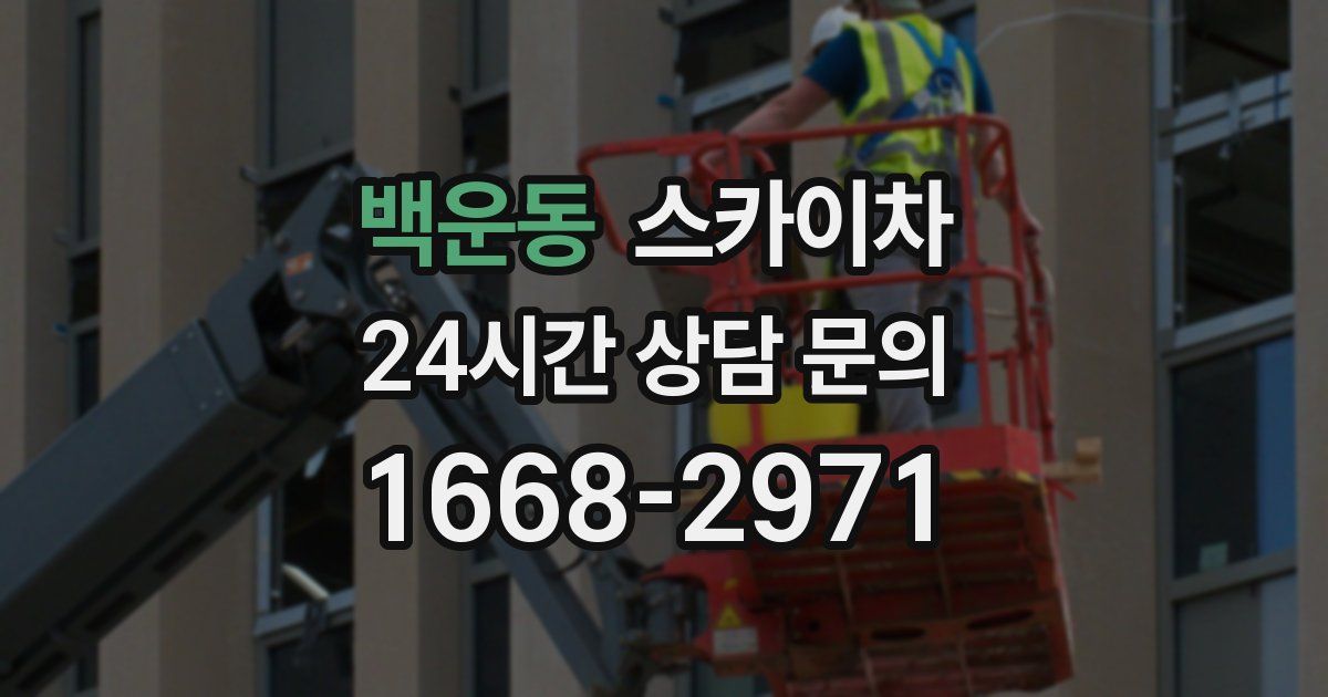 백운동 스카이차