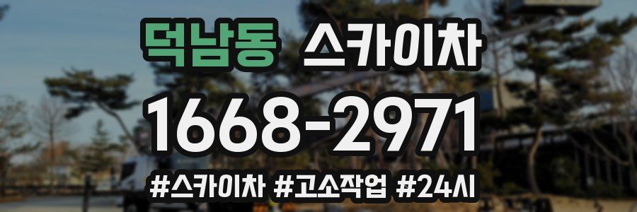 덕남동 스카이차