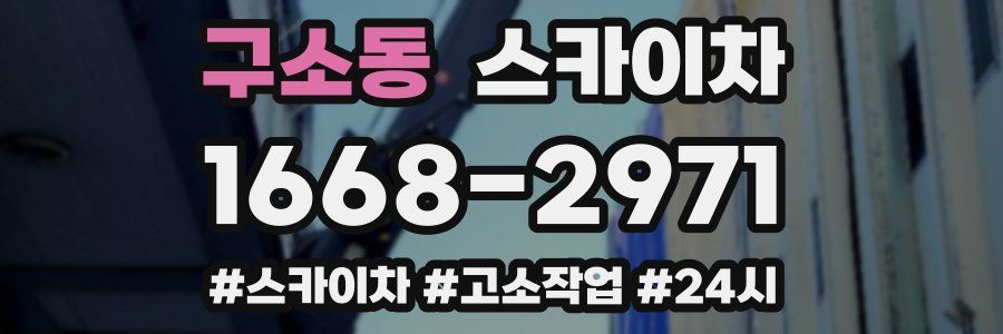 구소동 스카이차