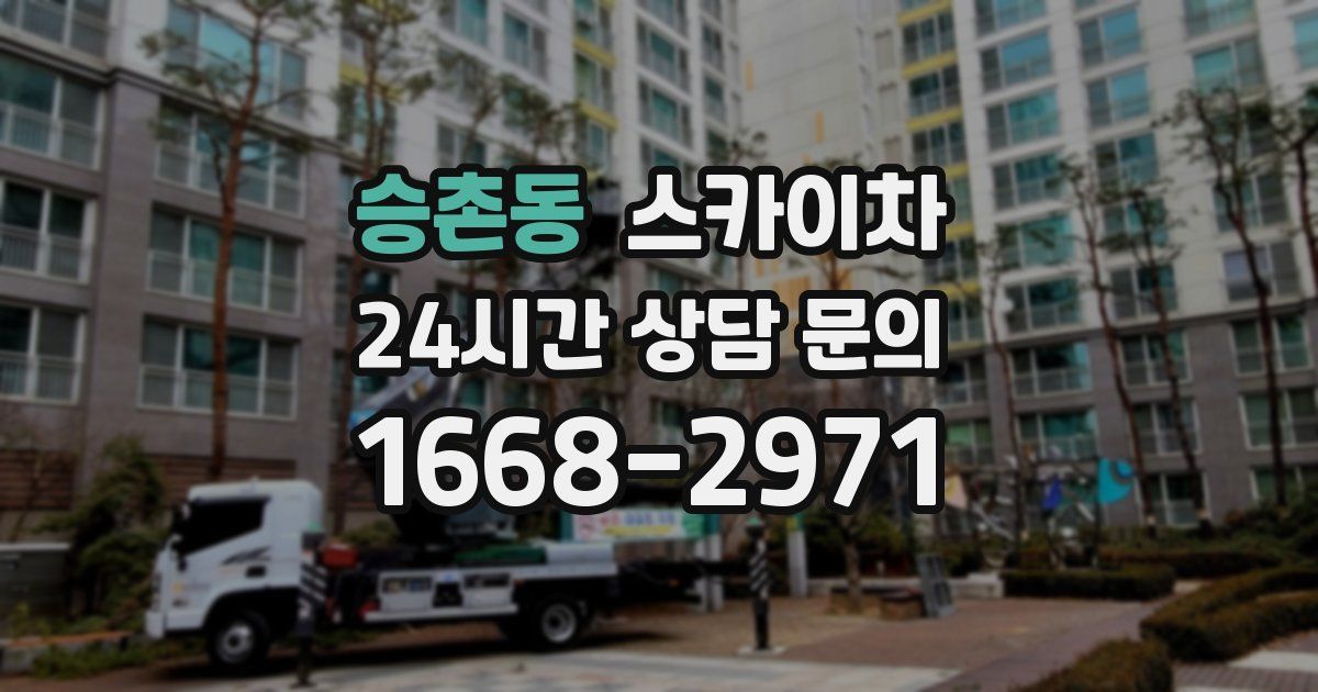 승촌동 스카이차