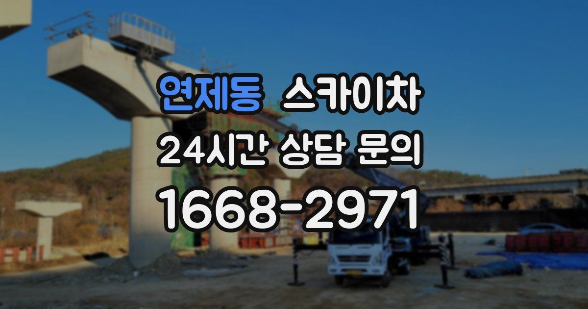 연제동 스카이차