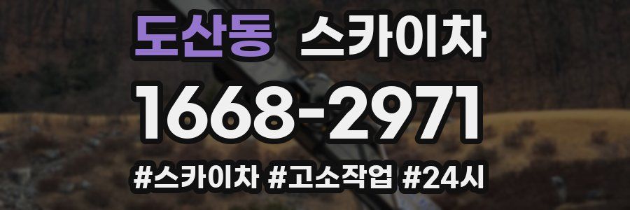 도산동 스카이차