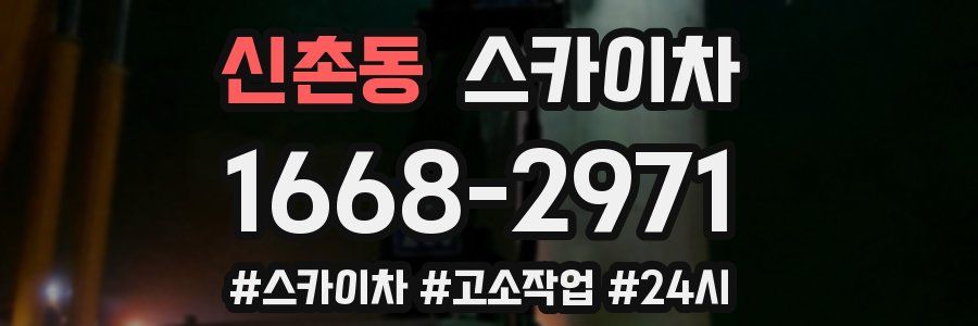 신촌동 스카이차