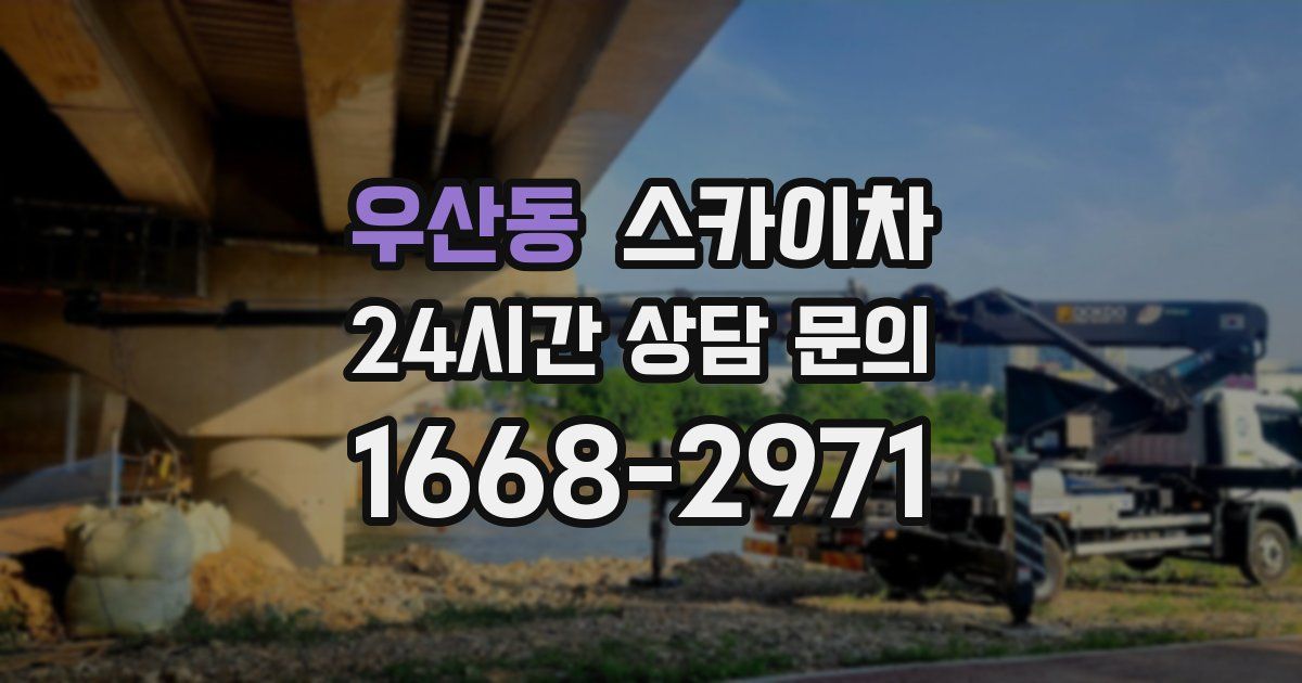 우산동 스카이차