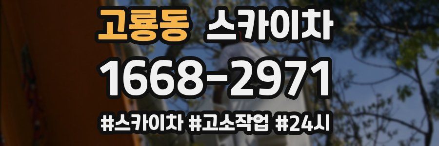 고룡동 스카이차