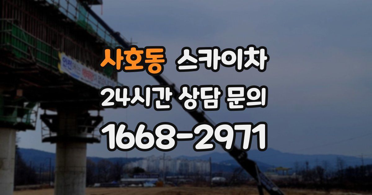 사호동 스카이차