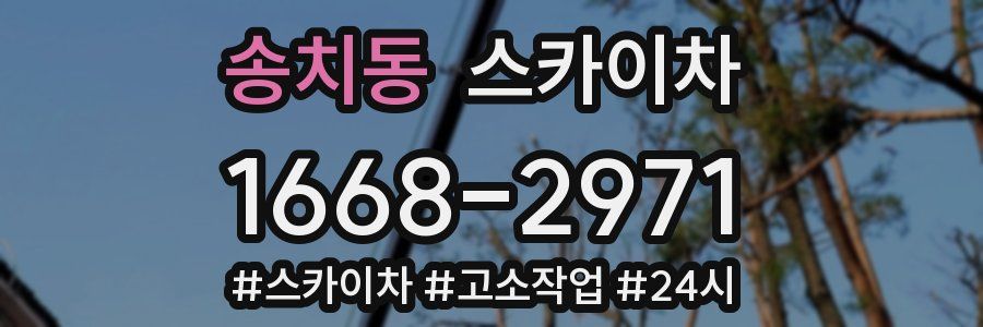 송치동 스카이차