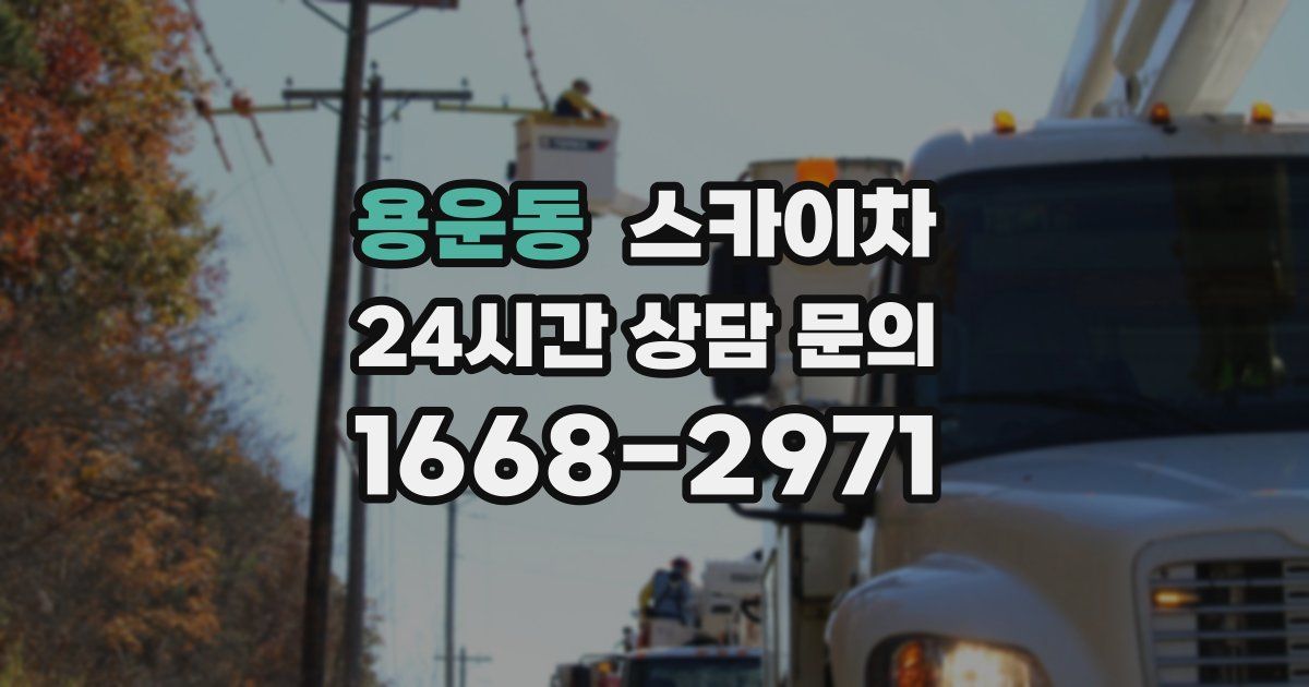 용운동 스카이차