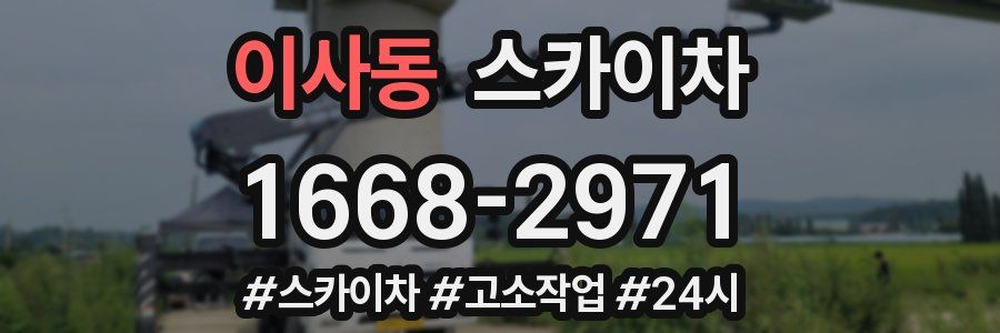 이사동 스카이차