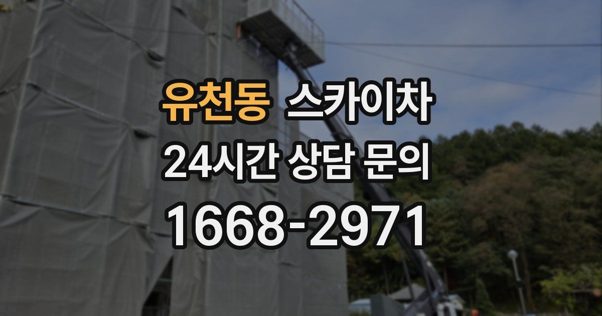 유천동 스카이차