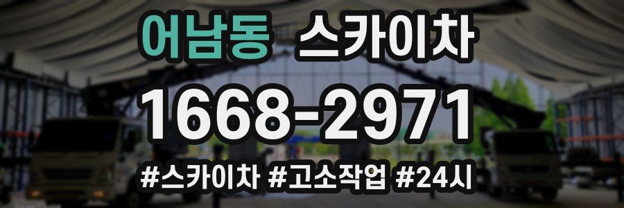 어남동 스카이차