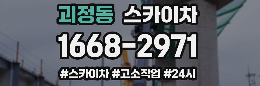 괴정동 스카이차