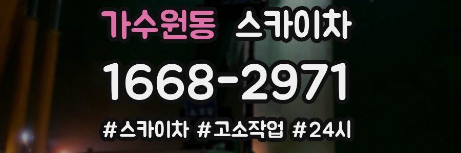 가수원동 스카이차