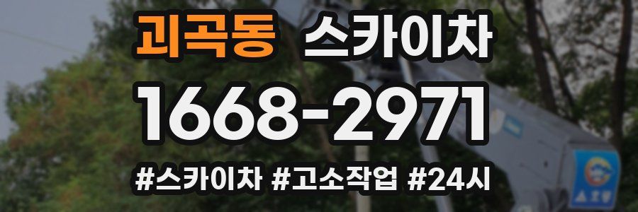 괴곡동 스카이차