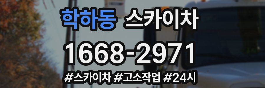 학하동 스카이차