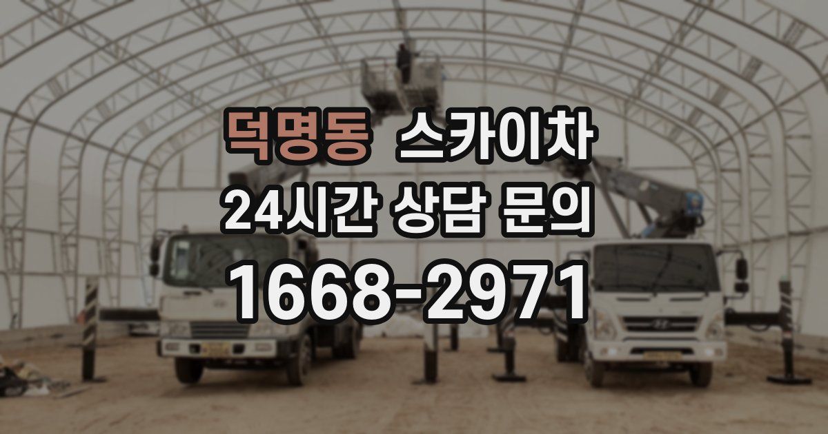 덕명동 스카이차