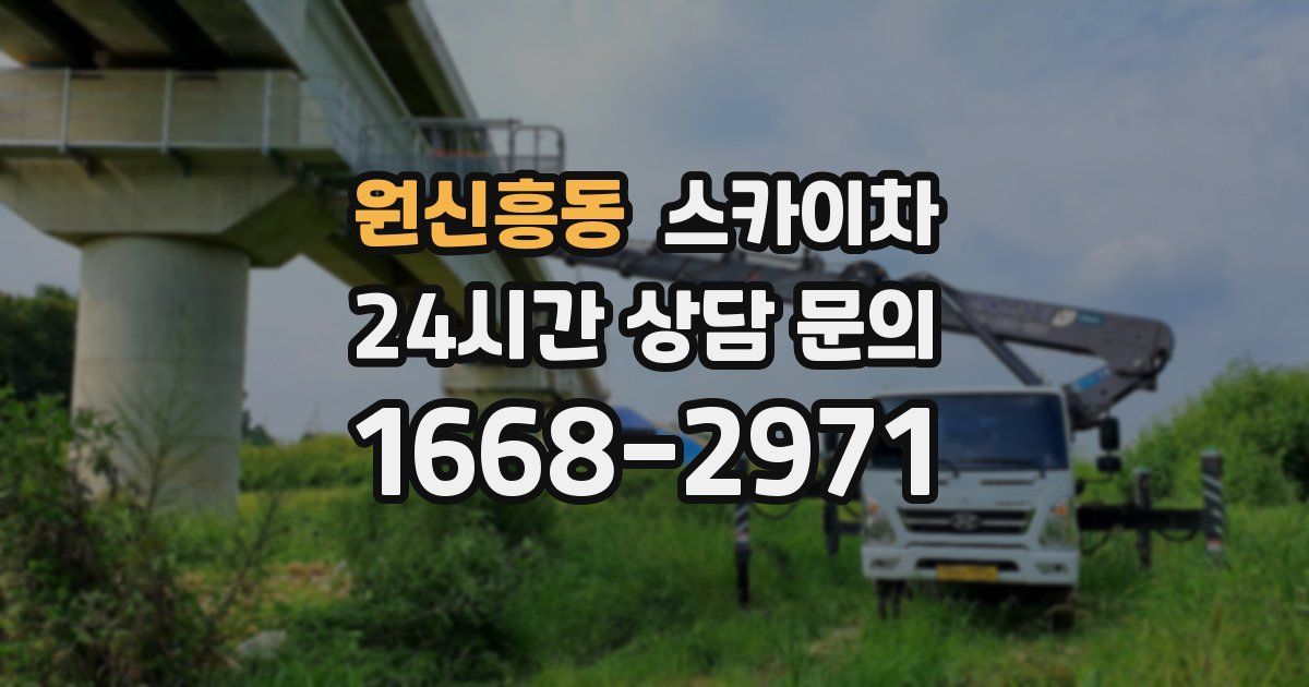 원신흥동 스카이차