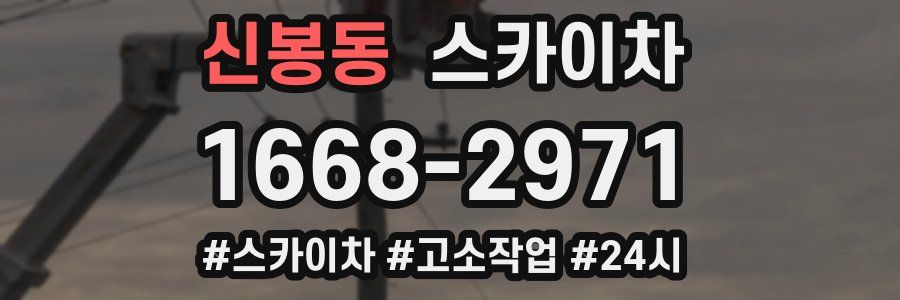 신봉동 스카이차