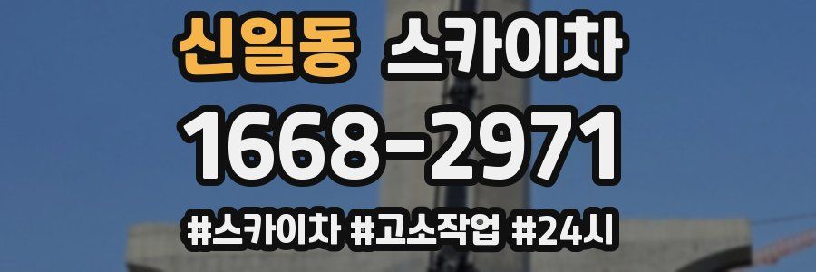 신일동 스카이차