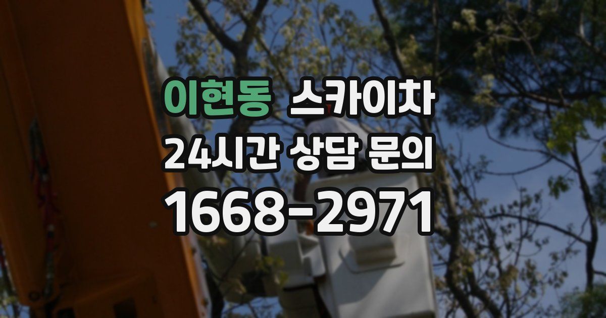 이현동 스카이차