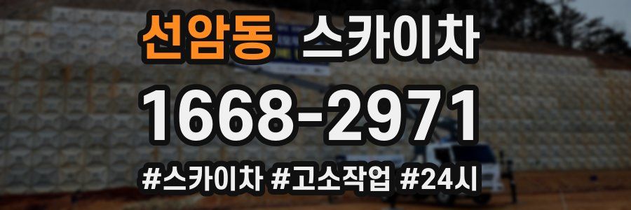 선암동 스카이차