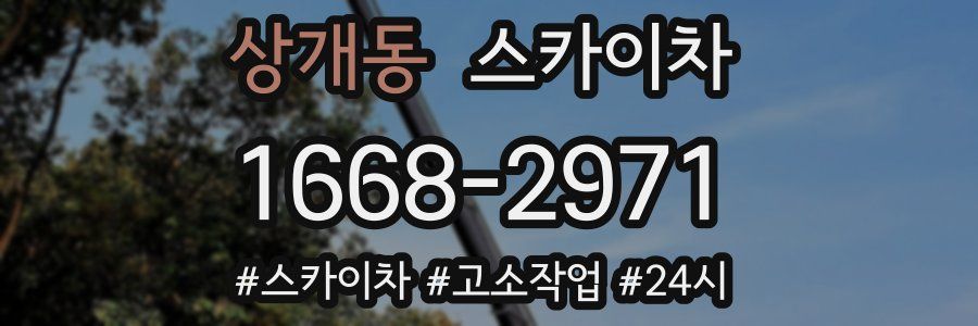 상개동 스카이차